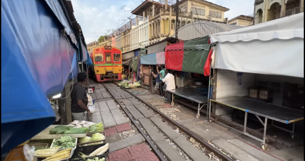 Train Market - Best Things To Do In Bangkok Thailand 2023