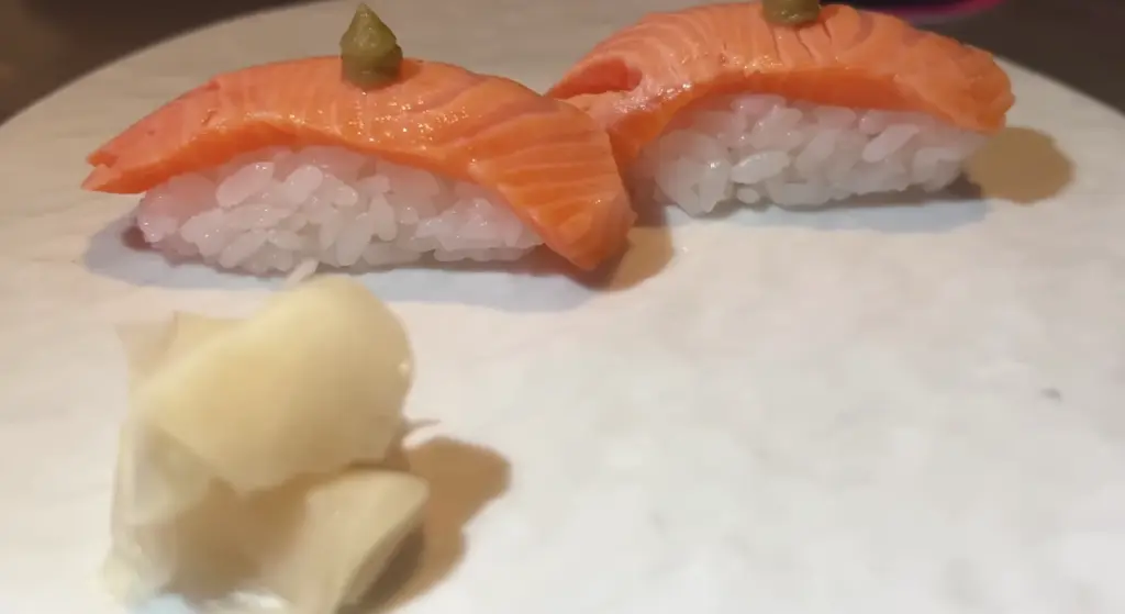 Sushi in Las Vegas.